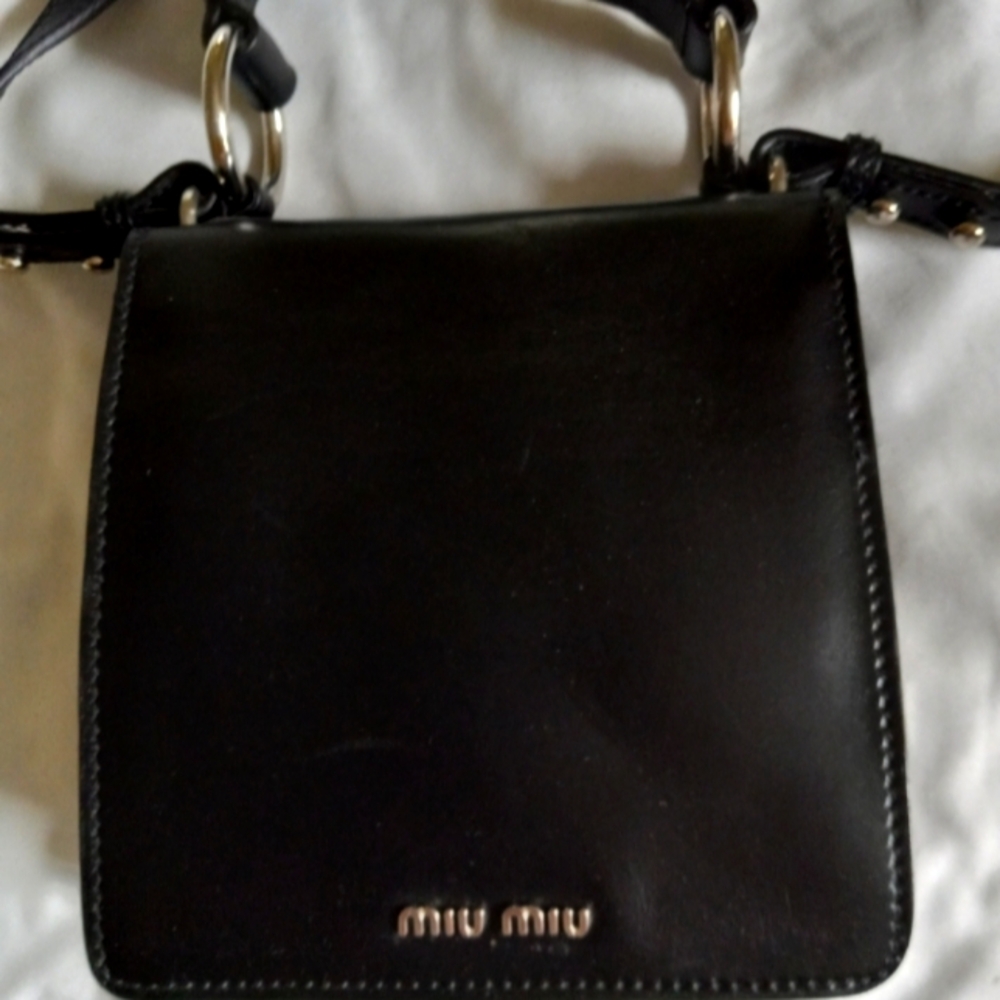 Miu Miu leather handbag